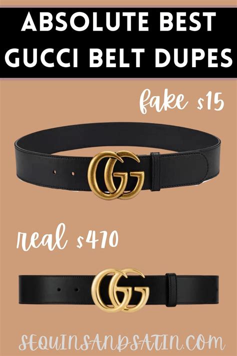 gucci horsebit belt dupe.